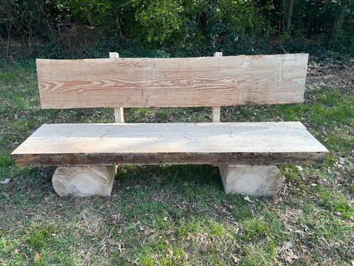 Boomstam Banken / houten tuinbanken, Tuin en Terras, Tuinbanken, Nieuw, Hout, Ophalen