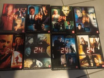 Dvd boxen 24 seizoen 1-8, Ophalen of Verzenden, Zo goed als nieuw