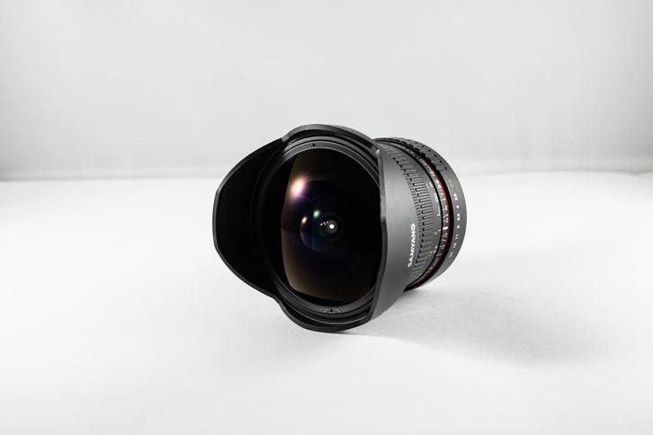 Samyang 12mm F2.8 Fisheye (Canon EF), TV, Hi-fi & Vidéo, Photo | Lentilles & Objectifs, Comme neuf, Objectif fisheye grand angle