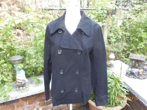 (43 -) veste femme t.40 noire - H£M -, Kleding | Heren, Jassen | Winter, Zo goed als nieuw, Maat 52/54 (L), Zwart, Ophalen of Verzenden