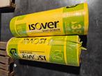 Isolatie glaswol isover 8cm 2 rollen, Doe-het-zelf en Bouw, Isolatie en Afdichting, Ophalen, Zo goed als nieuw