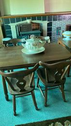 Tafel met 4 stoelen, Huis en Inrichting, Complete eetkamers, Ophalen, Zo goed als nieuw