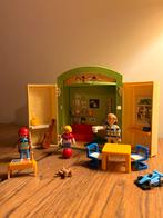 Playmobil speelbox school, Ophalen, Gebruikt