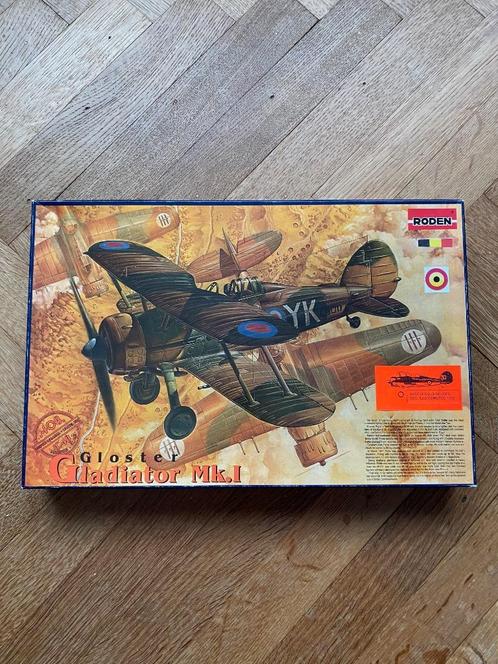 GLOSTER GLADIATOR MK. I - BELGIAN AIR FORCE - 1/48, Hobby & Loisirs créatifs, Modélisme | Avions & Hélicoptères, Neuf, Avion, Plus grand que 1:72