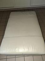 Poef, Ophalen, Gebruikt, 100 tot 125 cm, Leer