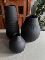 Ensemble Villeroy et Boch - Collier, Maison & Meubles, Enlèvement, Comme neuf, Noir