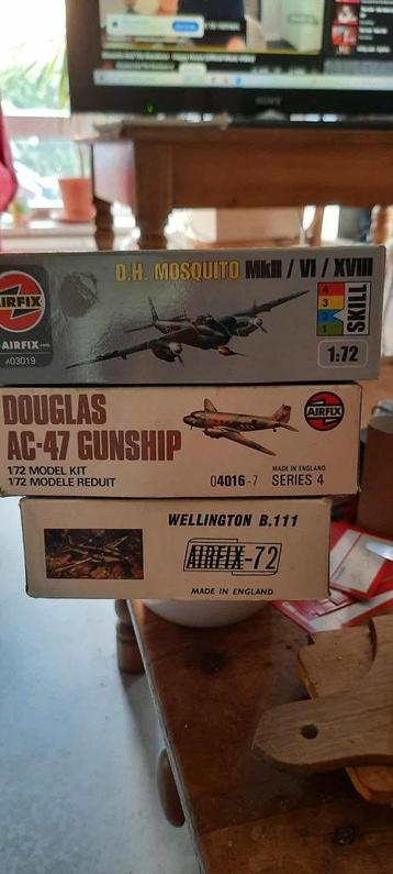 twee motorige reuzen  Airfix 1/72  beschikbaar voor biedingen
