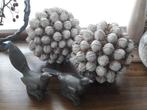 Luxueuze set met 3 handgemaakte decoratiebollen, Ophalen of Verzenden, Nieuw