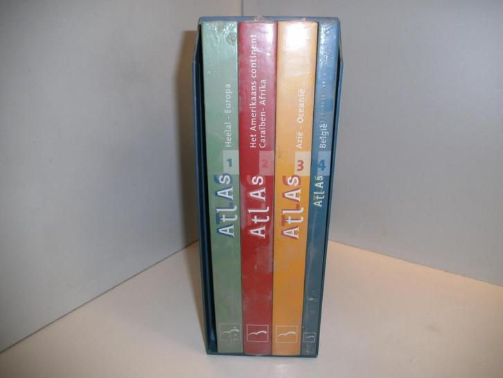 Boek-Artis/Historia wereldatlas ( 4 dln + map ), Boeken, Encyclopedieën, Nieuw, Complete serie, Overige onderwerpen, Ophalen of Verzenden