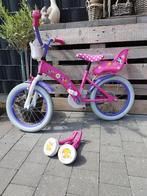 Meisjes fiets 16 inch, Fietsen en Brommers, Ophalen, Disney Minnie mous, 16 inch, Handrem