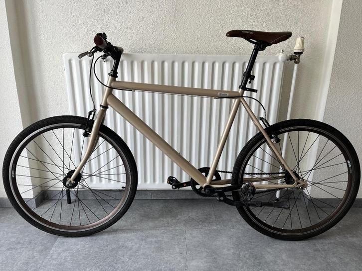 Vélo Fixie Denver Route 66, Fietsen en Brommers, Fietsen | Racefietsen, Zo goed als nieuw, Ophalen