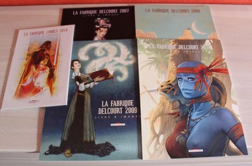 En lot ou à 4€ pièce Delcourt 4 livres d'image & 1 Comics., Livres, BD, Comme neuf, Plusieurs BD, Enlèvement ou Envoi