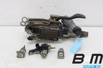 Stuuras + contact en sleutel VW Polo 9N 6Q1419501BF beschikbaar voor biedingen