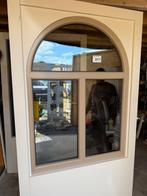 Houten raam boog, Raamkozijn, Nieuw, Inclusief glas, 75 tot 150 cm