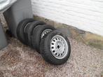 4 wielen + banden Toyota Yaris  185/60/R14 82T UNIROYAL, Ophalen, All Season, Banden en Velgen