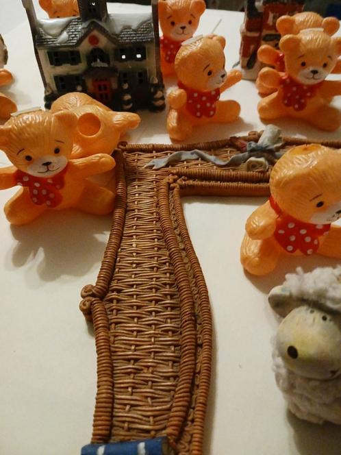Vintage kersttoppings, Verzamelen, Beelden en Beeldjes, Zo goed als nieuw, Ophalen of Verzenden