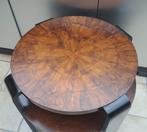 Art Deco salontafel in wortelnotenhout uit de jaren 30, Antiek en Kunst, Antiek | Meubels | Tafels, Ophalen