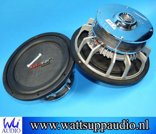 Caisson de basses Audio Pipe 2 x 12 pouces (2 x 1500 W/750, Autos : Divers, Haut-parleurs voiture, Utilisé, Enlèvement ou Envoi