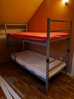 Kinderbed stapelbed of 2 enkel bedden. Incl matrassen, Ophalen, Zo goed als nieuw, Eenpersoons, Stapelbed