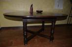 ZEER MOOIE EIKEN EETTAFEL ROND OF OVAAL, Huis en Inrichting, Ophalen, Eikenhout, Zo goed als nieuw, Vijf personen of meer