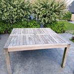 Teak tuintafel vierkant - Beaufort 10 Scandinavian Design, Tuin en Terras, Tuintafels, Gebruikt, Ophalen of Verzenden, Vierkant