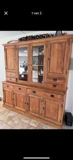 Buffetkast teak, Huis en Inrichting, Kasten | Buffetkasten, Gebruikt, 200 cm of meer, Teakhout, Ophalen of Verzenden