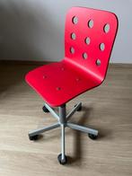 Chaise de bureau pour enfants IKEA, Maison & Meubles, Chaise de bureau, Enlèvement, Utilisé, Rouge