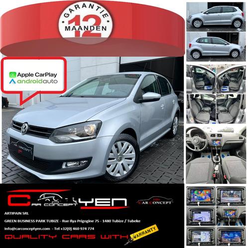 Volkswagen Polo 1.2i*Car-Play*Camera*Airco*Bluetooth*12m.GAR, Auto's, Volkswagen, Bedrijf, Te koop, Polo, ABS, Achteruitrijcamera
