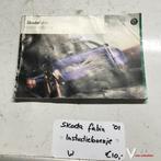 Skoda Fabia 2001  Instructieboekje, Auto diversen, Handleidingen en Instructieboekjes, Ophalen of Verzenden