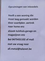 Alle opruimingen van woningen, Enlèvement