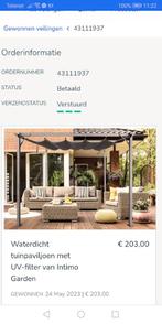 Tuinpaviljoen, Tuin en Terras, Overkappingen, Ophalen, Zo goed als nieuw, Tuinpaviljoen