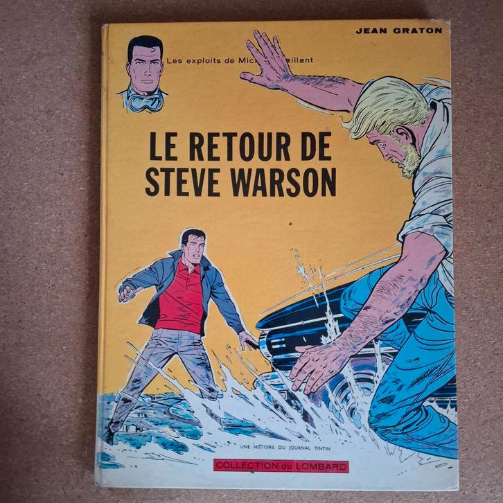 BD MICHEL VAILLANT #9 Le retour de Steve LOMBARD E.O. 1965, Livres, BD, Utilisé, Une BD, Enlèvement