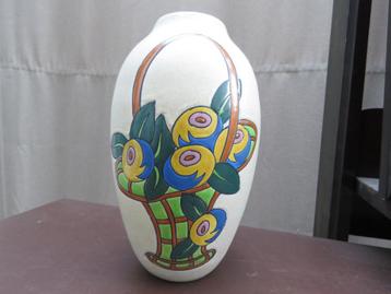 Vase Art Déco en céramique de Bruxelles 1921-1926