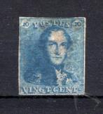 2 zonder gom (*) 1849 - Z.M. Koning Leopold I, Ophalen of Verzenden, Postfris, Zonder gom