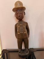 Afrikaans beeldje kolonist Baoulé Baulé, Antiek en Kunst, Ophalen