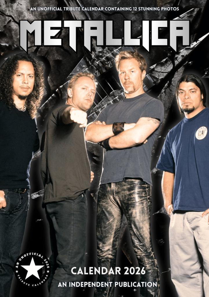 Metallica 2026 kalender, Diversen, Kalenders, Nieuw, Jaarkalender, Ophalen of Verzenden