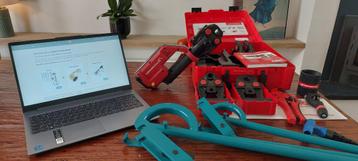 Installatiekit huren voor meerlagenbuizen (Henco, pex) beschikbaar voor biedingen