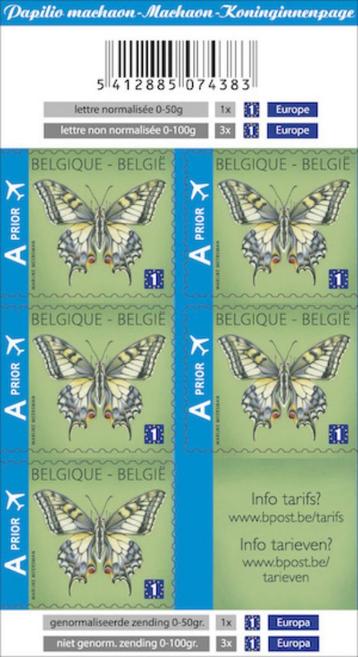 50 Postzegels - Vlinder Koninginnepage,  Europa., Ophalen of Verzenden, Postfris, Postfris, Europa