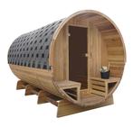 Barrel Sauna Red Cedar TR-400, Gratis sauna installatie!!!, Ophalen of Verzenden, Nieuw
