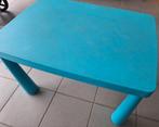 Tafel Mammut Ikea blauw, Ophalen of Verzenden, Gebruikt