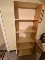 Bruin 5 laden boekenkast, Huis en Inrichting, 50 tot 100 cm, 25 tot 50 cm, 150 tot 200 cm, Gebruikt