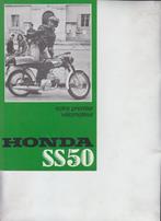 Reclamebrochure voor bromfietsen Honda SS 50 collectie, Boeken, Motoren, Verzenden, Gelezen