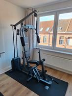 Fitnessapparatuur + beschermmatten, Sport en Fitness, Ophalen, Gebruikt, Krachtstation, Metaal