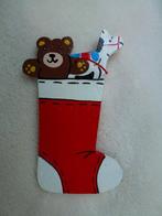 Décorations de Noël ours et cheval en chaussette avec boucle, Divers, Enlèvement ou Envoi, Neuf