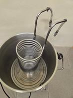 Elektrische brouwketel 24 liter met Premium wortkoeler, Ophalen, Zo goed als nieuw