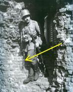 WW1 Duitse trench club/bat, Collections, Enlèvement ou Envoi