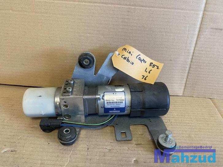 MINI COOPER R52 CABRIO cabriodak motor pomp 7079880 2004-200, Auto-onderdelen, Elektronica en Kabels, Mini, Gebruikt