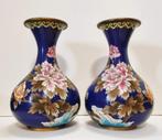 Vazen in Cloisonne., Ophalen of Verzenden, Zo goed als nieuw