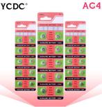 Piles bouton alcalines AG4 1,5 V, LR66, 626 A, 377 A, Enlèvement ou Envoi, Rechargeable