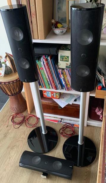CANTON CD250 (zwart), Autres marques, 60 à 120 watts, Enlèvement, Utilisé